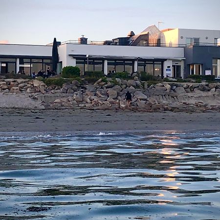 Logis Hotel & Restaurant Les Mouettes - Larmor Plage, Proche De Lorient Екстер'єр фото