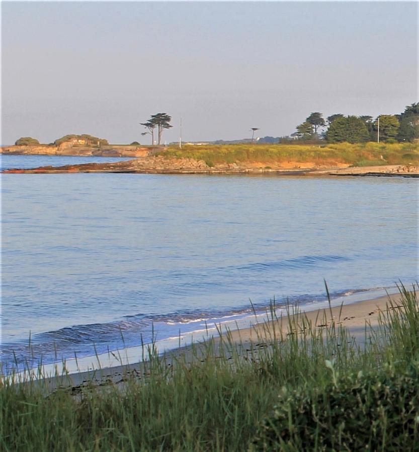 Logis Hotel & Restaurant Les Mouettes - Larmor Plage, Proche De Lorient Екстер'єр фото