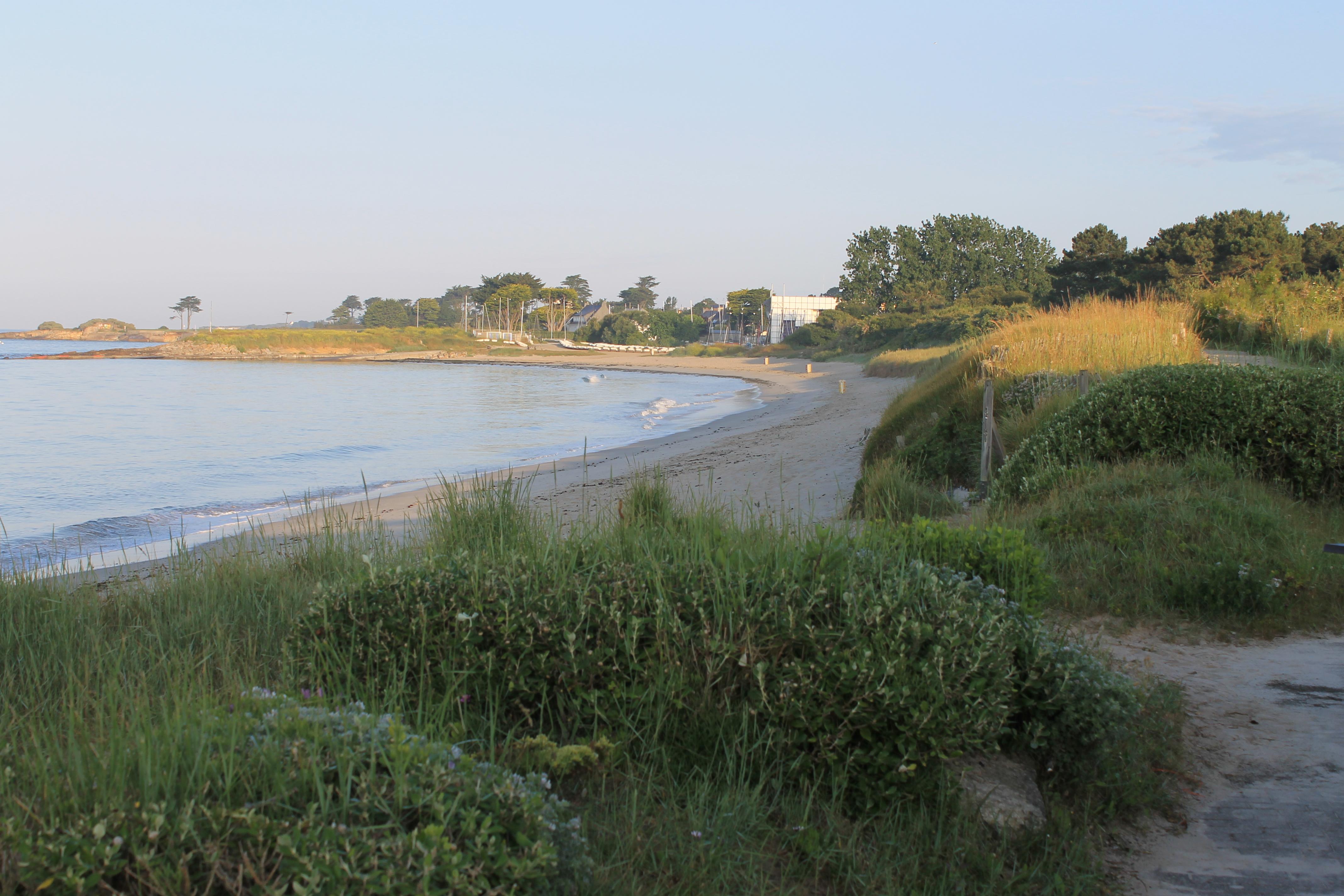 Logis Hotel & Restaurant Les Mouettes - Larmor Plage, Proche De Lorient Екстер'єр фото