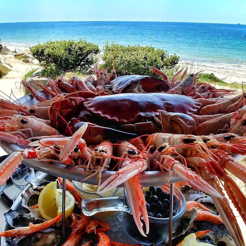 Logis Hotel & Restaurant Les Mouettes - Larmor Plage, Proche De Lorient Екстер'єр фото