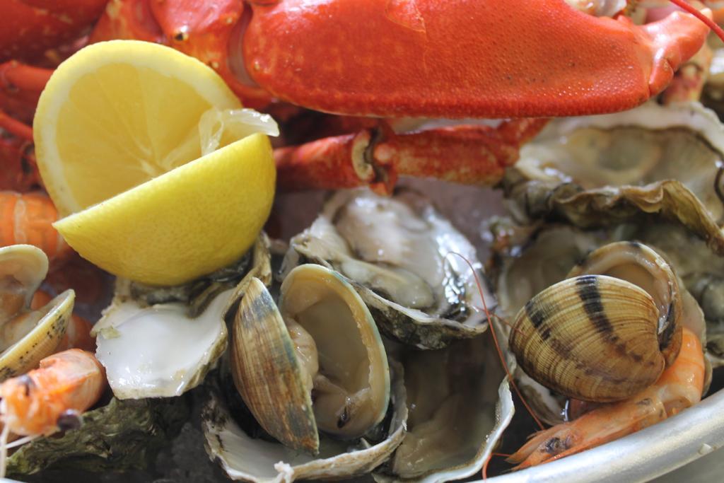 Logis Hotel & Restaurant Les Mouettes - Larmor Plage, Proche De Lorient Екстер'єр фото