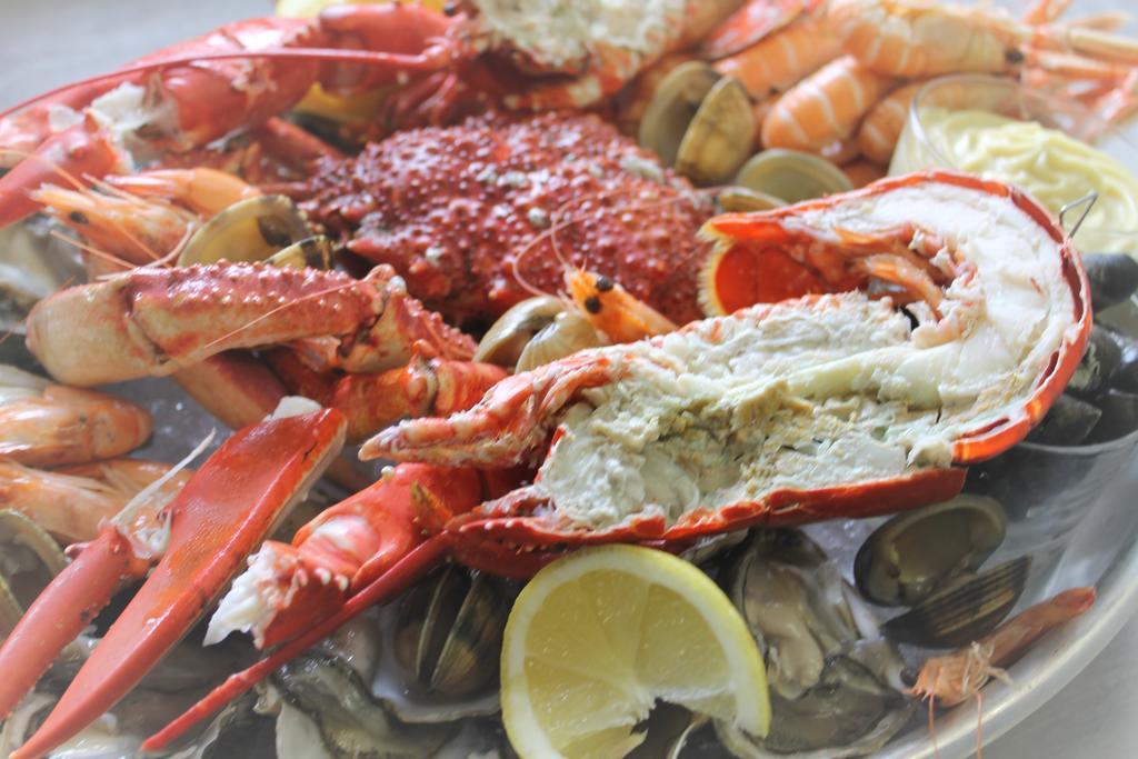 Logis Hotel & Restaurant Les Mouettes - Larmor Plage, Proche De Lorient Екстер'єр фото
